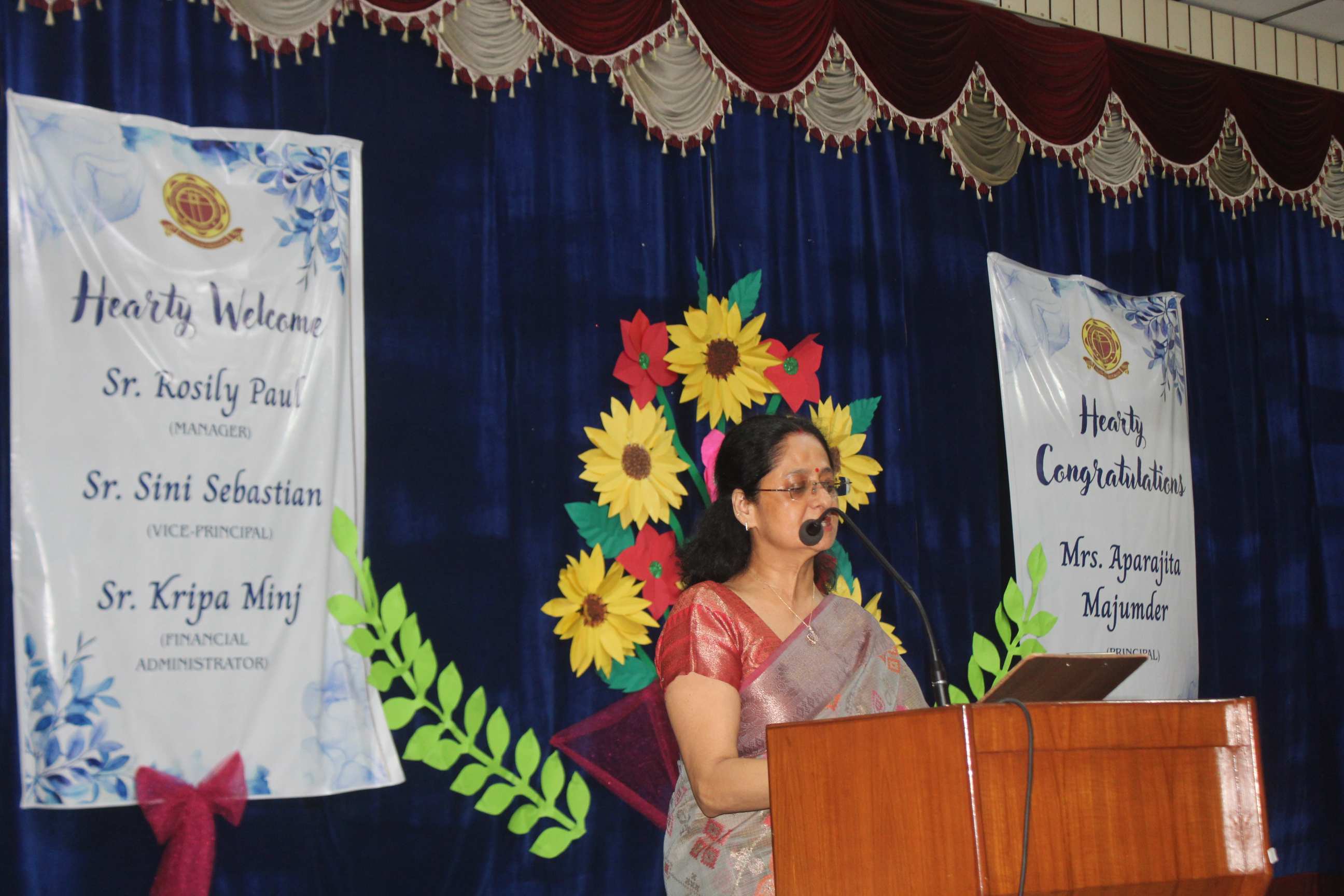 INDUCTION CEREMONY OF THE NEW MANAGMENT 