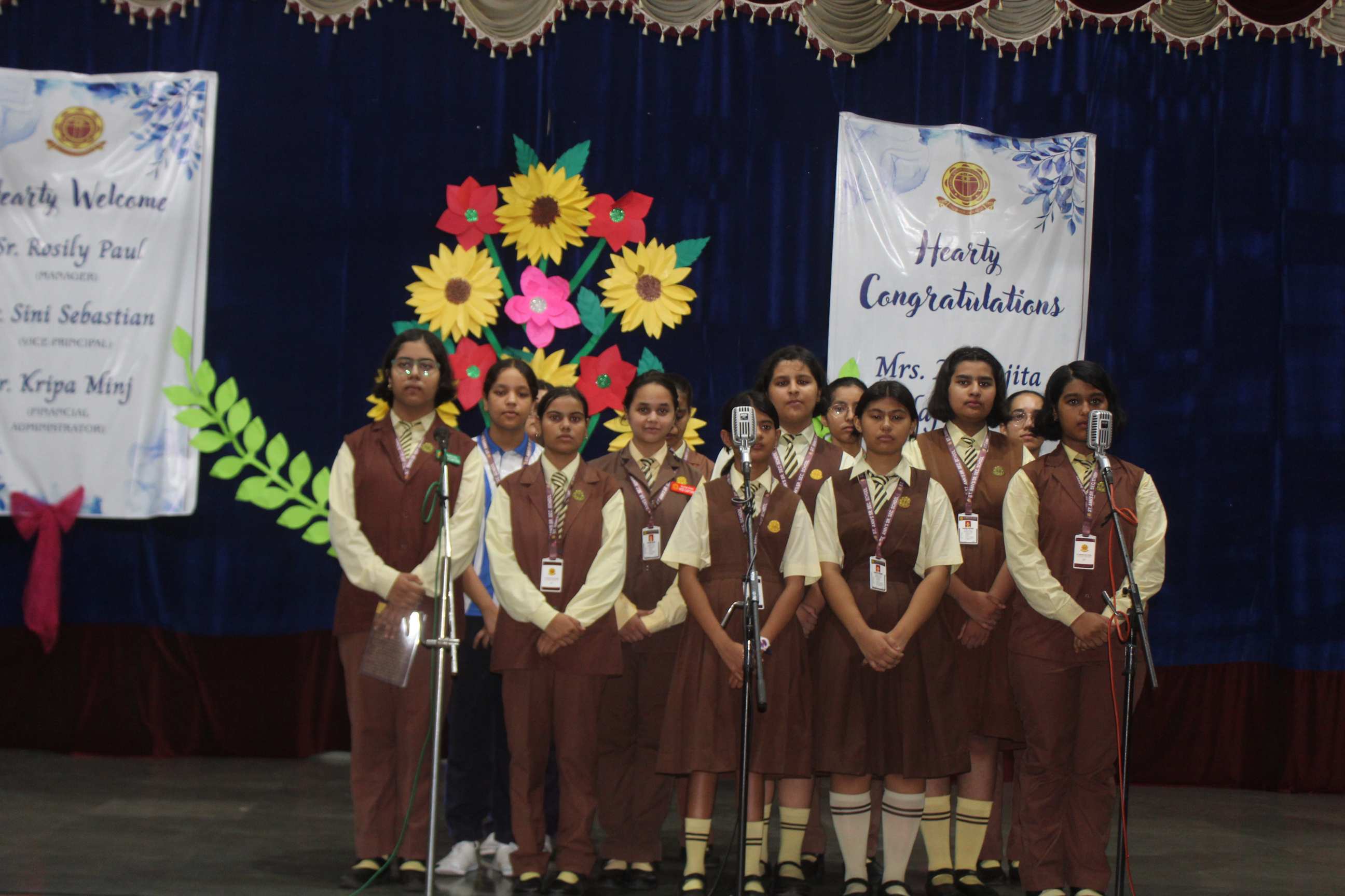 INDUCTION CEREMONY OF THE NEW MANAGMENT 