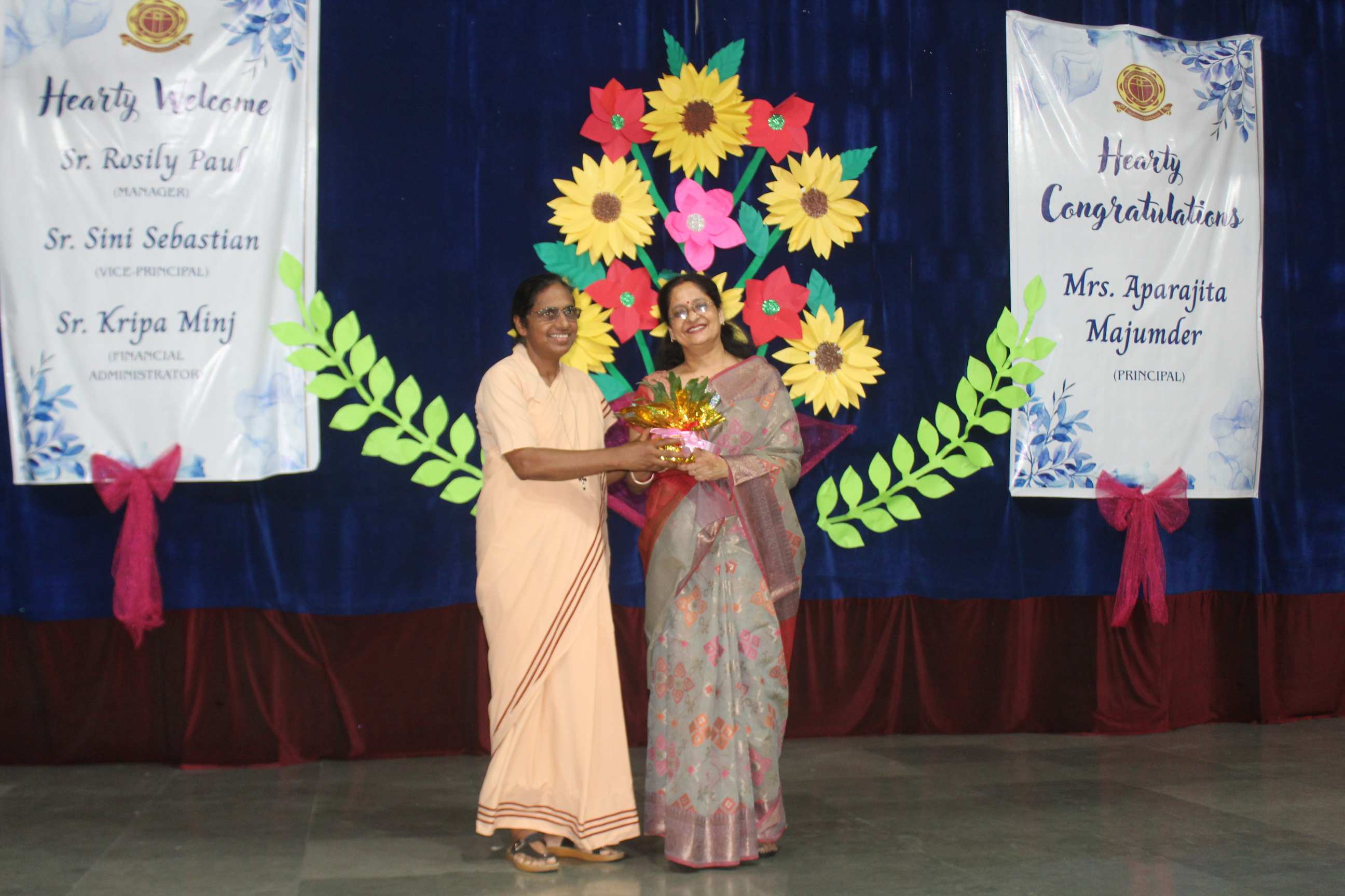 INDUCTION CEREMONY OF THE NEW MANAGMENT 