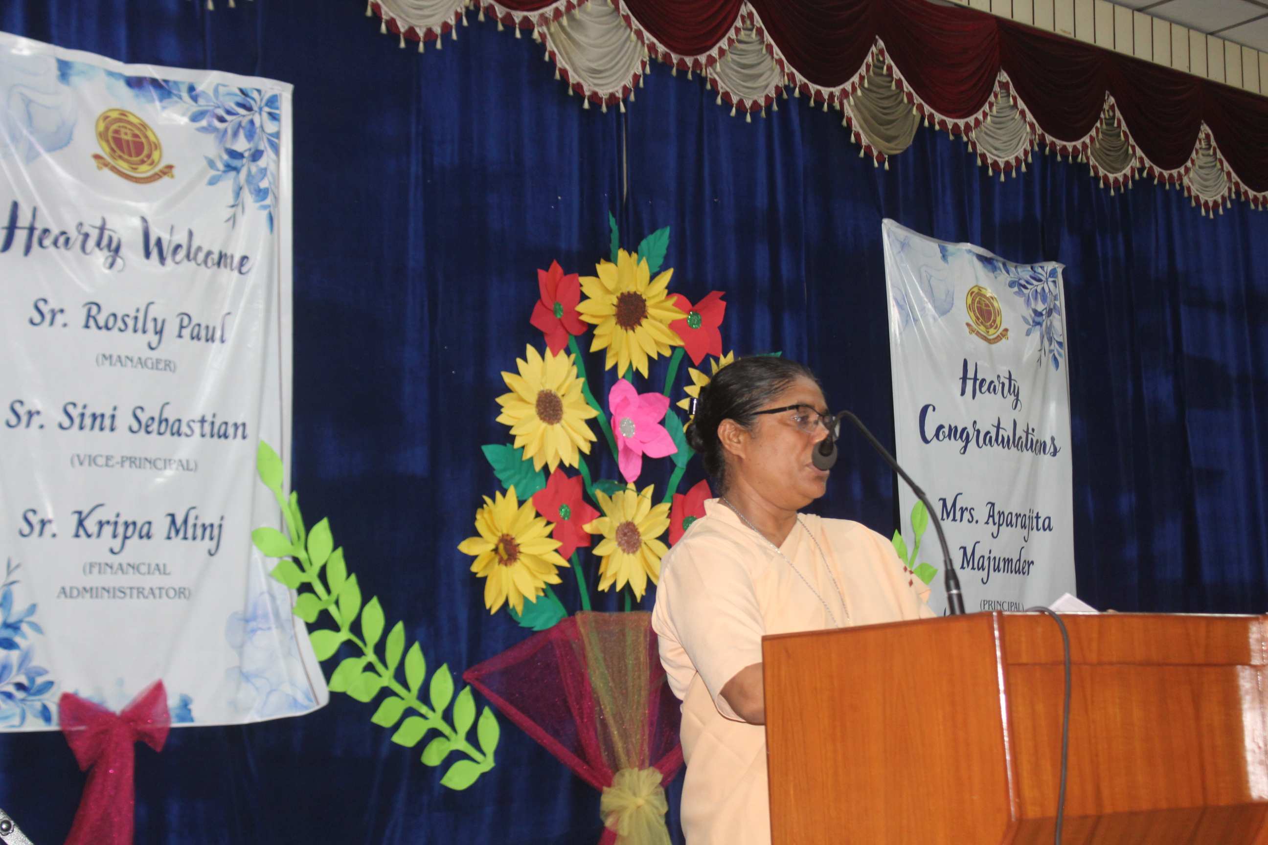 INDUCTION CEREMONY OF THE NEW MANAGMENT 