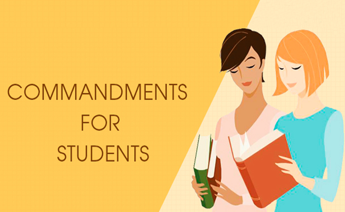 Commandments For Students